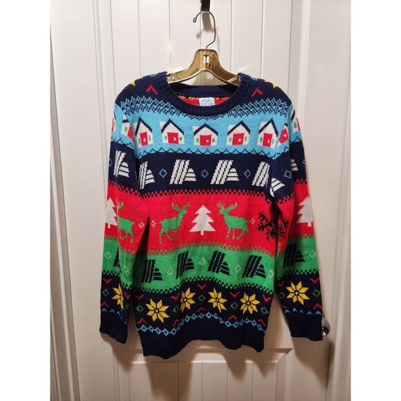Aldi Gear Holiday Unisex Size S Ugly Christmas Sweater Winter Collection Festive - Picture 2 of 7